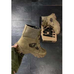 Високі черевики мілітарі чоловічі койот на мембрані Gore-tex Високі черевики мілітарі чоловічі койот на мембрані Gore-tex